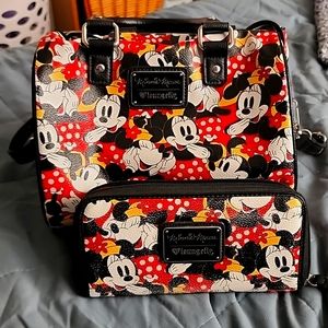Loungefly Minnie Mouse Purse and Wallet